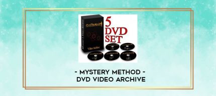 Mystery Method DVD Video Archive digital courses