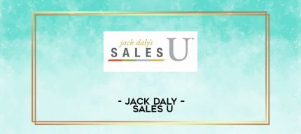 Jack Daly - Sales U digital courses