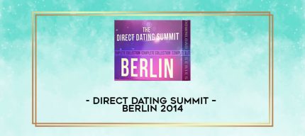 Direct Dating Summit - Berlin 2014 digital courses