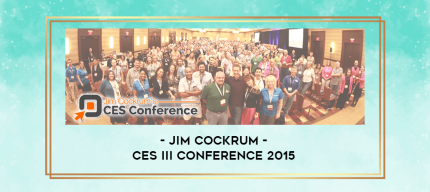 Jim Cockrum - Ces III Conference 2015 digital courses