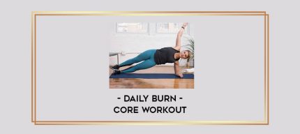 Core Workout by Daily Burn Online courses
