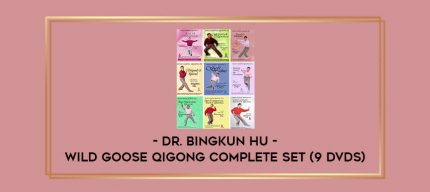 Wild Goose Qigong Complete Set (9 DVDs) by Dr.Bingkun Hu Online courses